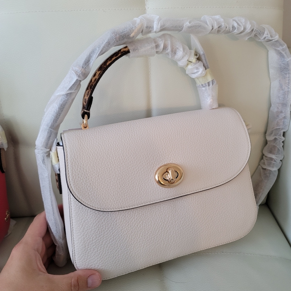 Coach C1560 Marlie Top Handle Chain Satchel In Cha